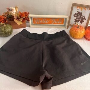 Nike Women's Dark Gray / Looks Black Athletic Shorts